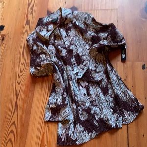 Pleated blouse NWT